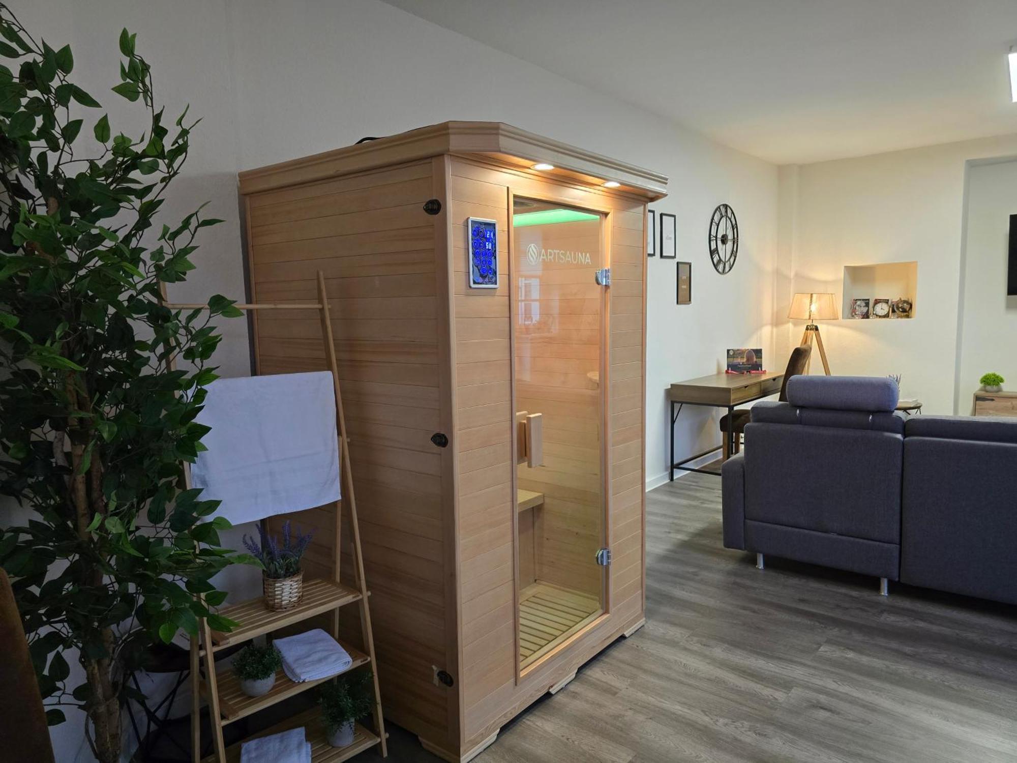 Luxus City Apartment Sauna Balkon Kueche Zentral Rostock Ngoại thất bức ảnh